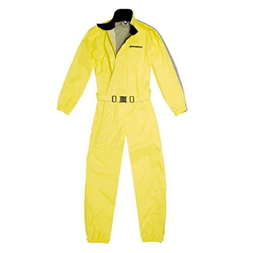 SPIDI Traje Impermeable Para Moto Rain Flux WP, Amarillo, M