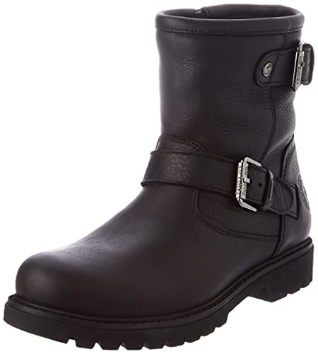 Panama Jack Felina Igloo, Botas Estilo Motero Mujer, Negro (Negro B18), 38 EU