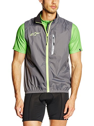 Alpinestars - Chaleco para Hombre, Talla S, Color Gris