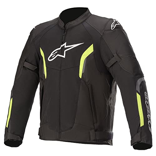 Alpinestars Alpinestar Chaqueta, Negro y Amarillo Fluorescente, XXL Unisex