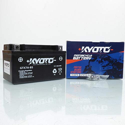 Kyoto - Batteria per scooter Kymco 125 Agility City 2006 – 2008 YTX7A-BS SLA / 12 V 6 Ah