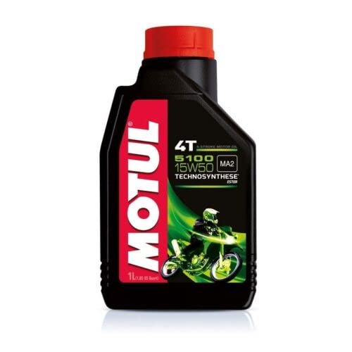 Motul 5100 Ester 15W 50 4T Síntesis Tecno 1 Litro Semi Synthetic Oil