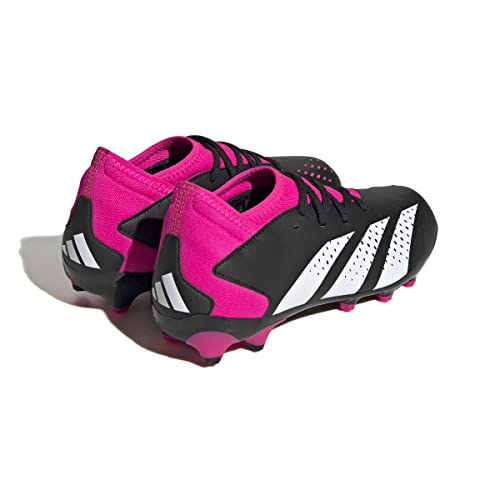 adidas Predator Accuracy.3 MG, Zapatos De Fútbol, Cblack/Ftwwht/Teshpk, 33 EU