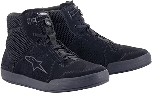 Alpinestars Chrome Air - Zapatillas de moto (negro, 9.5)