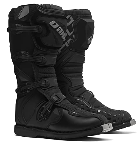 Botas de motocicleta de motocross todoterreno iMX X-One Materiales de TPU y TPR duraderos Microfabricado Malla 3D Plantillas anti-vibraciones Cuatro niveles de abrazaderas Certificación CE