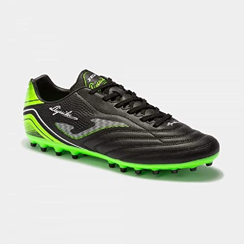 Joma Aguila 2231 Negro Verde flúor Artificial Grass Zapatillas