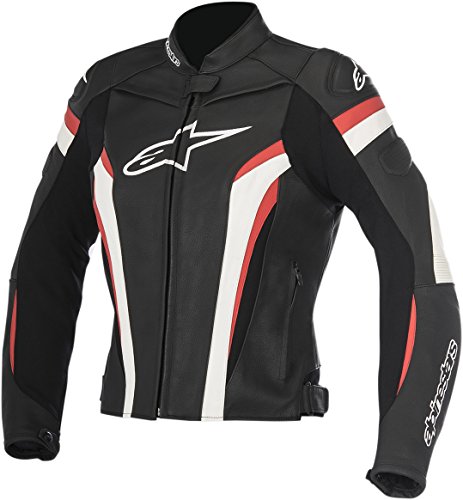 Alpinestars Chaqueta de moto Stella GP Plus R V2 para mujer, de piel, talla 44/38