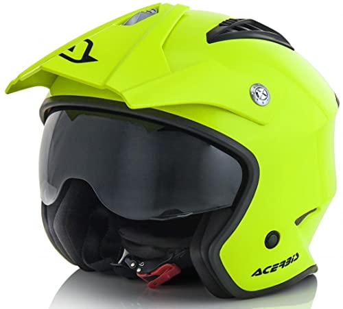 Acerbis - Casco Jet Aria 2 S - Color Amarillo