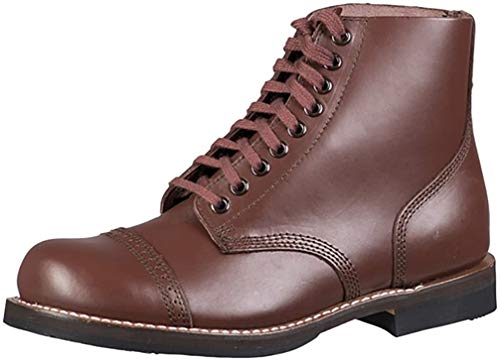 Mil-Tech Botines 18540050, Botas Cortas al Tobillo Unisex Adulto, Russet, 43 EU