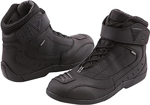 Modeka Black Rider Botas de moto (Black,37)