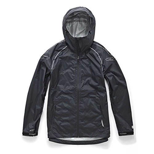 Alpinestars Qualifier - Chaqueta de lluvia (talla XL), color negro