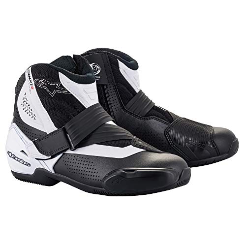 Alpinestars SMX-1 R V2 - Bota ventilada (negro/blanco, numérico_16)