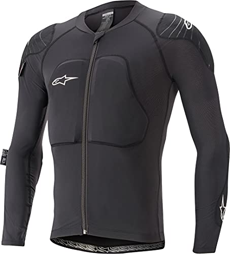 Alpinestars Paragon Lite LS Protective Jacket Abrigo, Black, L Regular para Hombre