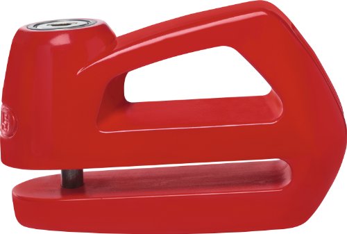 ABUS 55971 Antirrobo disco moto, Rojo, Medium