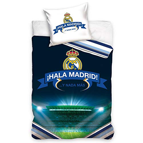 Real Madrid - Funda nórdica individual Hala Madrid