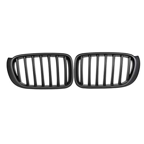 Forspero Rejilla De Riñón Frontal Negro Mate para BMW F25 F26 X3 X4 2014-2017