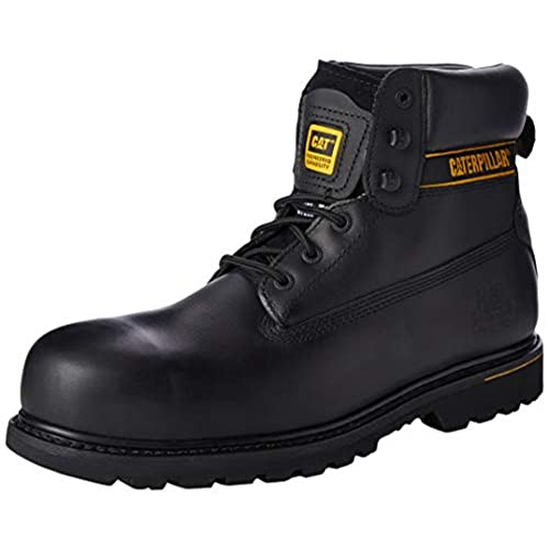 Caterpillar Cat Holton Botas de trabajo Hombre, Negro (Black 001), 43 EU (9 UK)