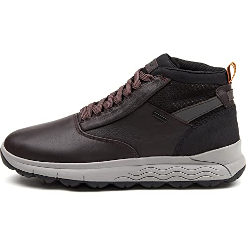 Geox U Spherica 4X4 B Abx, Botines para Hombre, Marrón (Coffee) , 43 EU