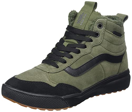 Vans Range Exp Hi Vansguard, Zapatillas Hombre, Verde (Sherpa Suede Grape Leaf/Black), 39 EU