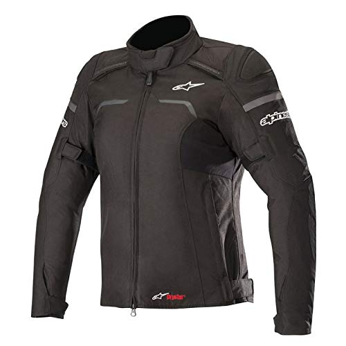 Alpinestars Chaqueta moto Stella Hyper Drystar Jacket Black, Negro, XL