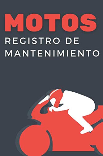 Registro De Mantenimiento Motos: Cuaderno de mantenimiento del Moto con páginas prefabricadas, 100 páginas para el seguimiento de la revisión y mantenimiento de su moto