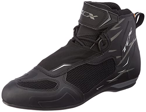 TCX R04d Air, Motorcycle Boot Hombre, Gris Y Negro, 43 EU