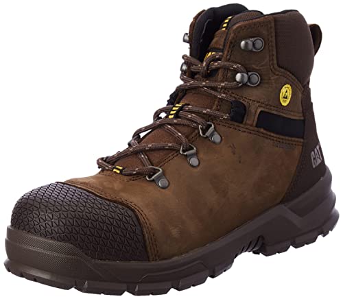 Cat Footwear Accomplice X St S3 WP HRO Sra, Botas industriales Hombre, Seal Brown, 43 EU