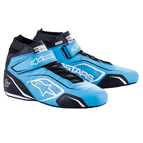 Alpinestars TECH-1 T V2 Zapatos US - LT Blue BLK WHT - 5