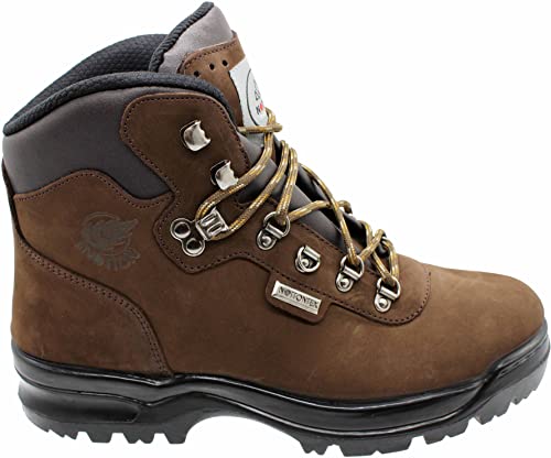 NOTTON 790 MARRON Bota Montaña Senderismo Impermeable (Marron, numeric_38)