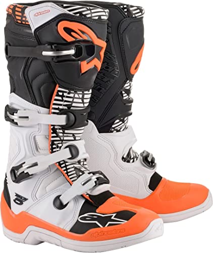 Alpinestars Crosslaarzen Tech 5 Orange/Black/White-42 (EU)