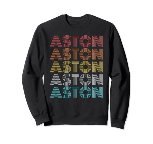 Aston vintage retro Sudadera