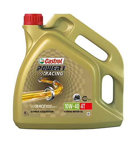 Castrol POWER1 Racing 4T 10W-40 Aceite de Moto 4L