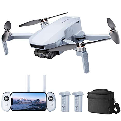 Potensic ATOM SE Combo GPS Drone con Cámara 4K, 62 Mins de Vuelo, Menos de 249g, EIS, Max 4KM Transmisión, Velocidad Max 16m/s, Tecnología ShakeVanish, FPV Drone con Auto-Retorno para Adulto