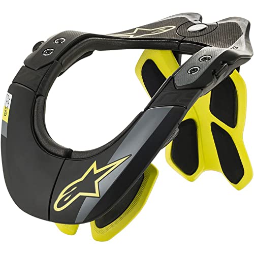 Alpinestar Bns Tech 2 - Soporte para cuello Bio Schwarz, color amarillo