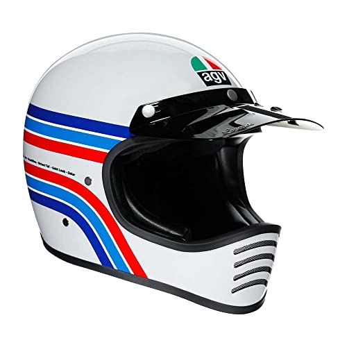 AGV CASCO X101 ECE MULTI XXL DAKAR 87 RED/BLUE