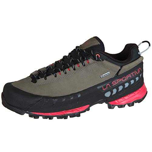 La Sportiva Tx5 Low Woman GTX, Botas de montaña Mujer, Clay/Hibiscus, 38 EU