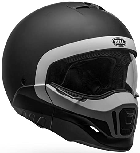 BELL HELMET BROOZER CRANIUM MATTE BLACK/WHITE M