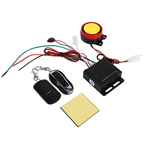 KEENSO Alarmas para Motos,Alarma Moto con Mando, Sistema de Alarma Antirrobo Alarma,125db para Motocicletas de 12V