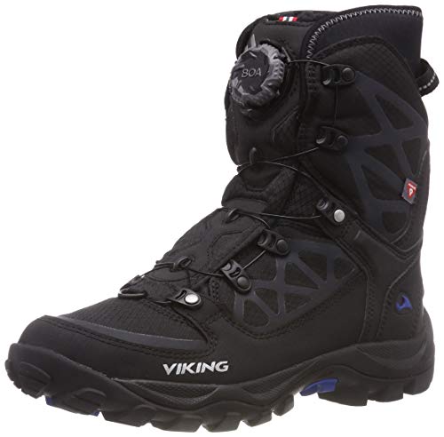 Viking Co​n​s​t​r​i​c​t​o​r​ III WP BOA, Botas de Nieve, Unisex adulto, Black/Silver , 42 EU