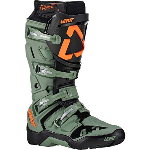 Leatt, Botas de moto Unisex adulto, Verde, 42 EU