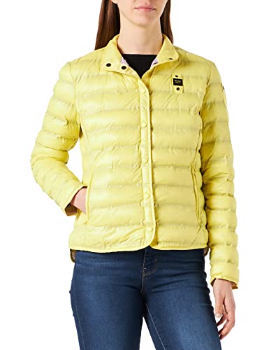 Blauer Chaqueta Corta Acolchada guata, 200 Iris Amarillo, S para Mujer