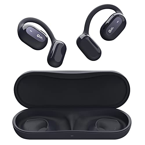 Oladance Wearable Stereo Auriculares inalámbricos Bluetooth Auriculares Deportivos para iPhone y Android, de hasta 16 Horas de reproducción, con Dos Conductores dinámicos de 16,5 mm Azul Interestelar