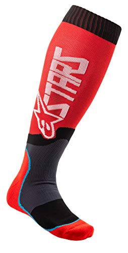 ACI Alpinestars MX Plus-2 MX Boot Socks Small Red White