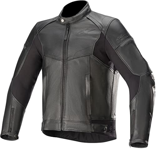 Alpinestars Chaqueta moto Sp-55 Leather Jacket Black, BLACK, 56