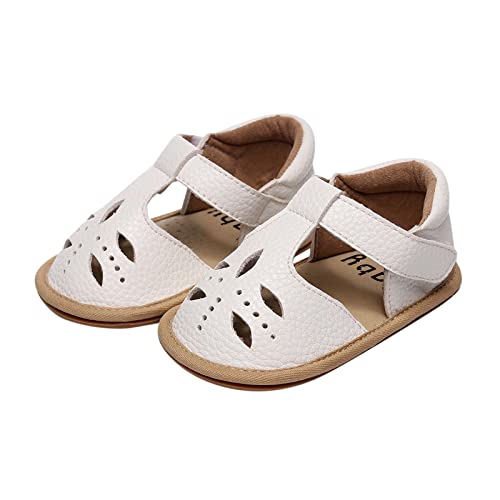 TDEOK Botas de montar de invierno Niños Fuera Niña Primero Niño para 324 M Zapatos para bebés Zapatos Hueco Verano Planos Individuales Sandalias de Bebé Sandalias Zapatos Sandalias, Blanco, 21 EU