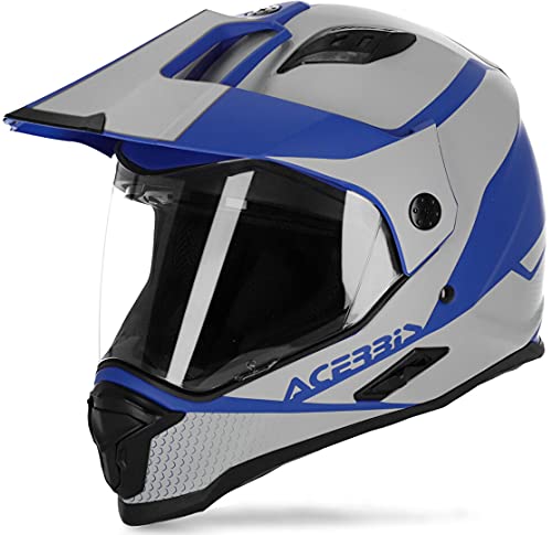 ACERBIS CASCO REACTIVE GRAFFIX VTR GRIGIO/BLU M