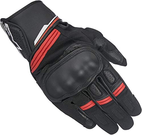 Alpinestars - Guantes de Moto Booster Negro Rojo - L