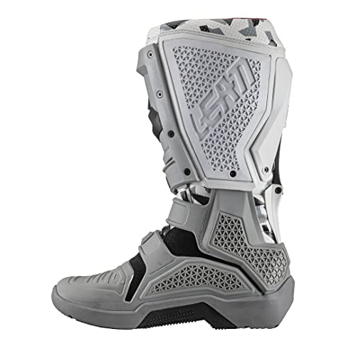 Leatt Moto 5.5 Flexlock Enduro Botas de Motocross (Grey/White/Black,48)