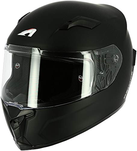 Astone Helmets GT3 - Casco Integral para Uso Diario (policarbonato), Color Negro