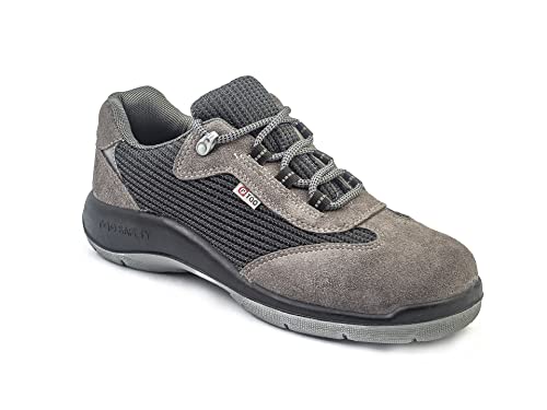 Security Line Zapatos de Seguridad Lagan S1P Ci SRC para Hombre/Mujer Ligeros con Puntera de Fibra de Vidrio (Numeric_35)